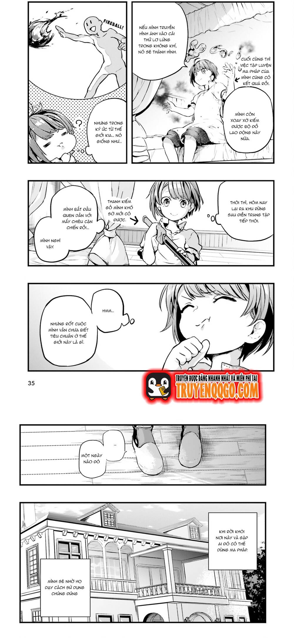 All Rounders!! Tensei Shitara Youjo Deshita. Ie Ni Izurai No De Ossan To Bouken Ni Demasu - chap1 - Trang 18